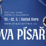 Kutná Hora opět hostí festival Dva písaři věnovaný papíru a kaligrafii,poprvé přijedou i tvůrci ze zahraničí